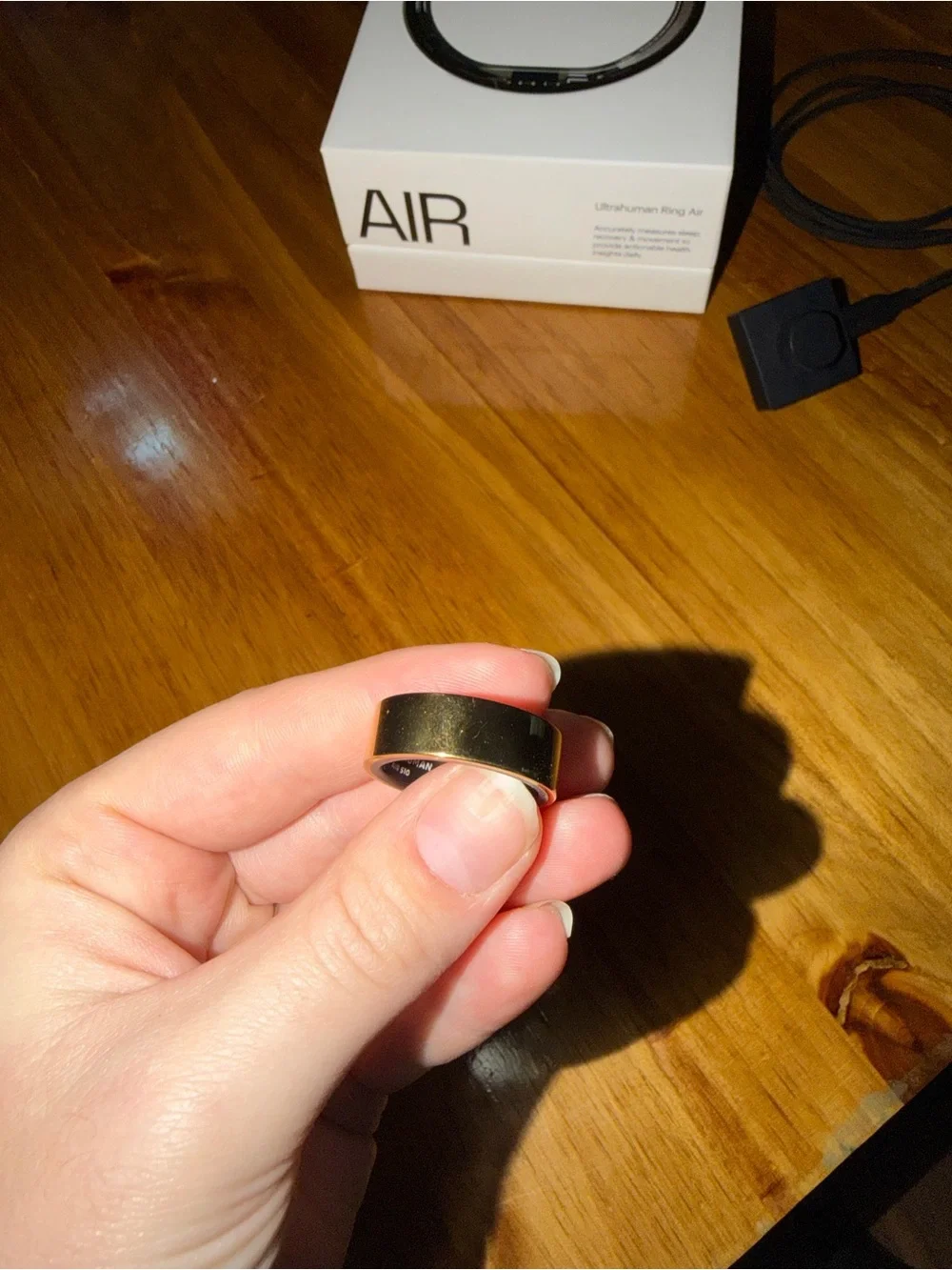 Ultrahuman Ring Air - Gold size 10